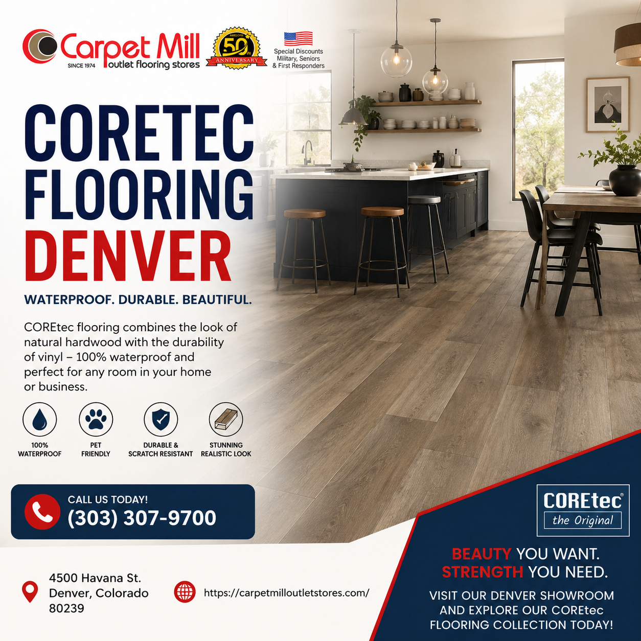 Discover Stylish COREtec Flooring Denver Options